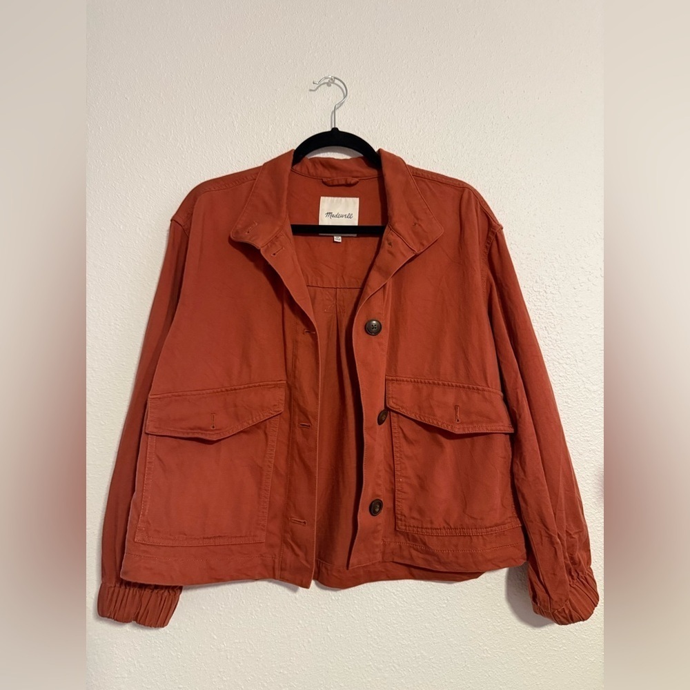 Madewell Bayview Balloon-Sleeve Jacket - Picture 5 of 10